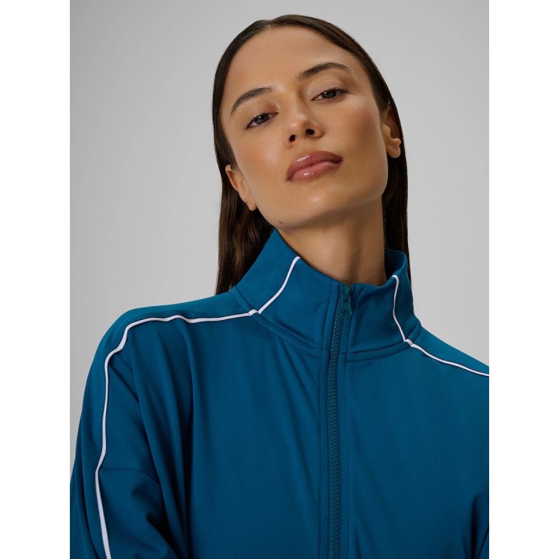 4F Women's loose sweatshirt without hood, quick-drying, pulóver