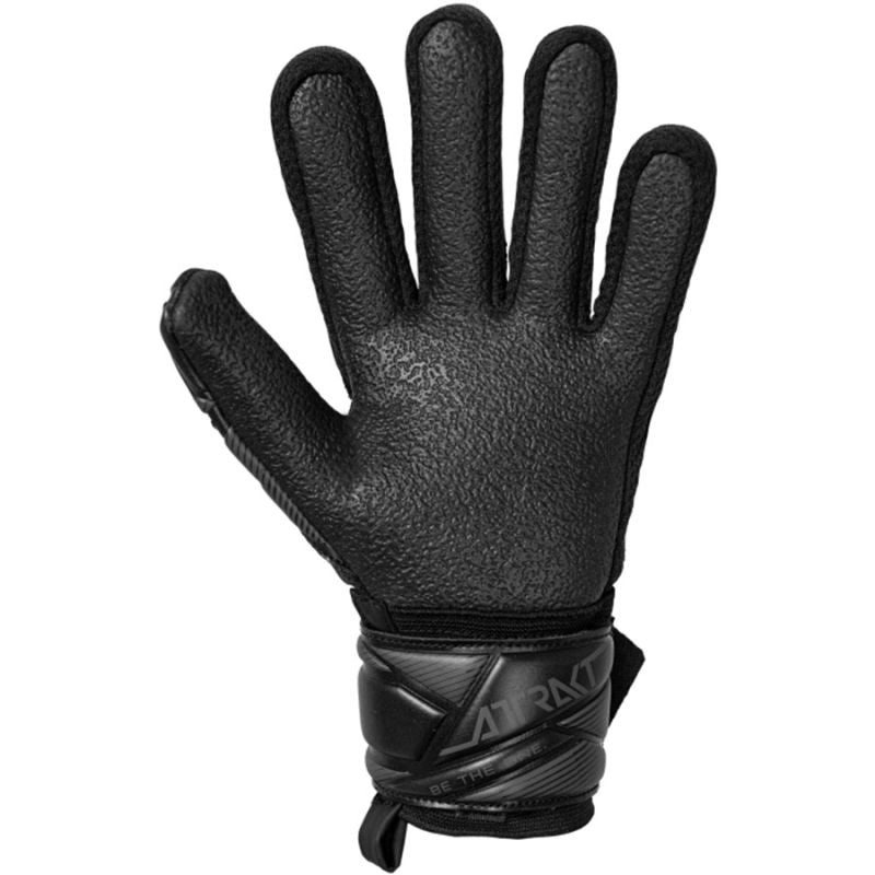 Reusch Attrakt Resist Junior Gloves 56 72 615 fekete kapuskesztyű