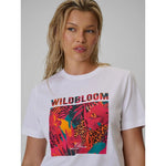 4F Women's regular printed T-shirt ruházat 4FRSS26TTSHF4514-10S