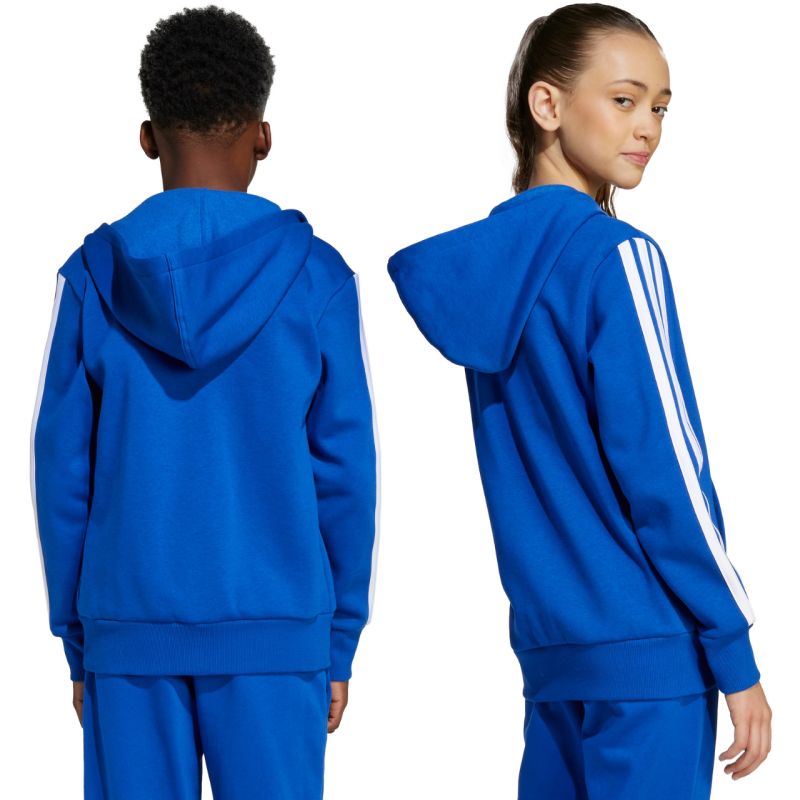 adidas Essentials Full-Zip Hoodie for Kids Blue JY4977 General