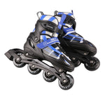 Nils Extreme 2-in-1 navy blue size S (31–34) inline skates with replaceable hockey blade sötétkék korcsolya 16-21-112