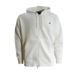 AIR Jordan Brooklyn Fleece Jumpman Full-Zip Hoodie White - fehér pulóver