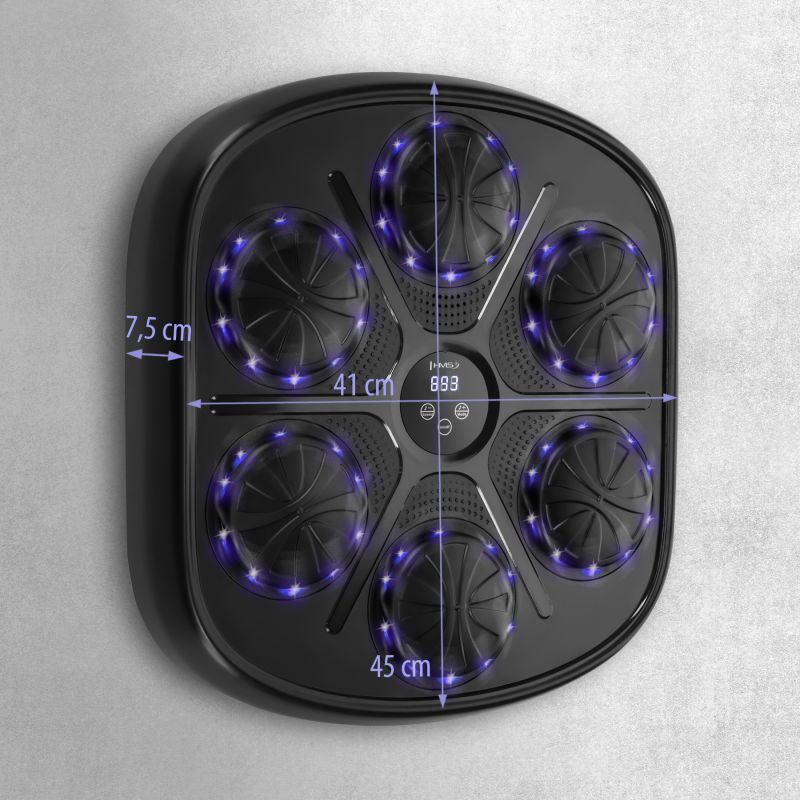 HMS TB03 Bluetooth Electronic Boxing Target with Music and Gloves kesztyű 17-44-372