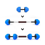 HMS SGG30 BAR 2-in-1 weight set (barbell and dumbbells) 30 kg póló 17-59-133