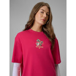 4F Women's loose T-shirt with print póló