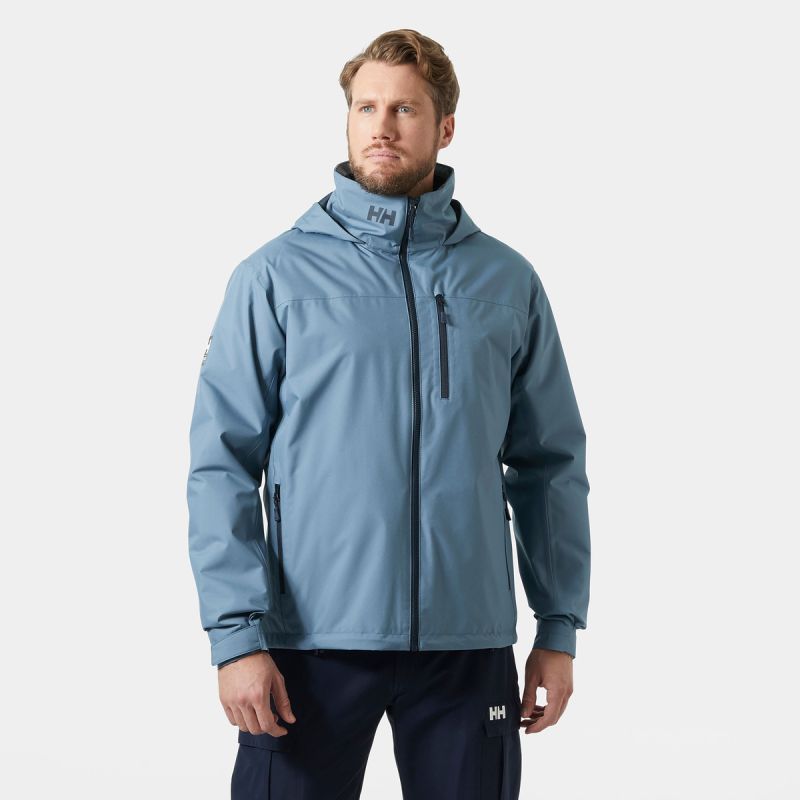 Helly Hansen Men's Crew Hooded Midlayer Jacket 2 34442 601 Ruházat