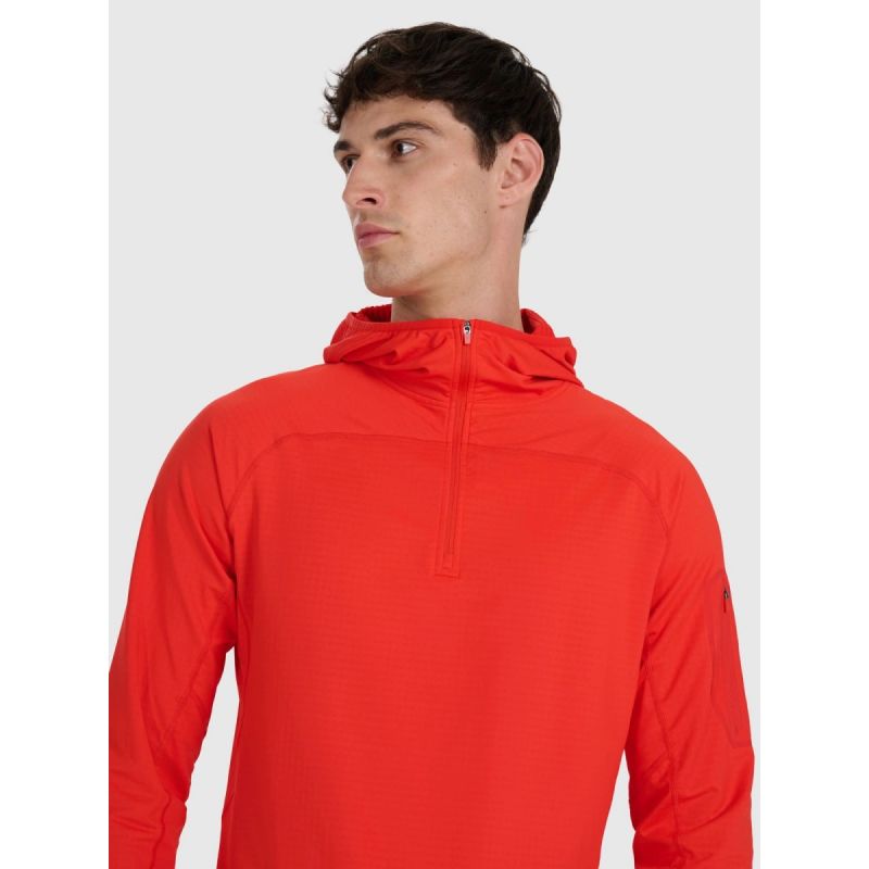 Men's quick-drying trekking sweatshirt 4F 4FWAW25TFSWM590-62S