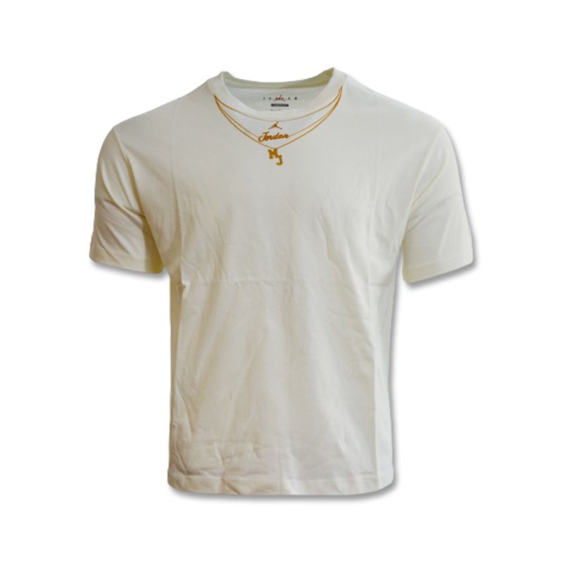 AIR Jordan Jordan Heritage Chain T-shirt Wmns Core Sail - póló