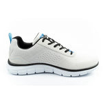 Skechers men's sports Track-Ripkent comfortable lightweight fashionable ecru utcai cipő