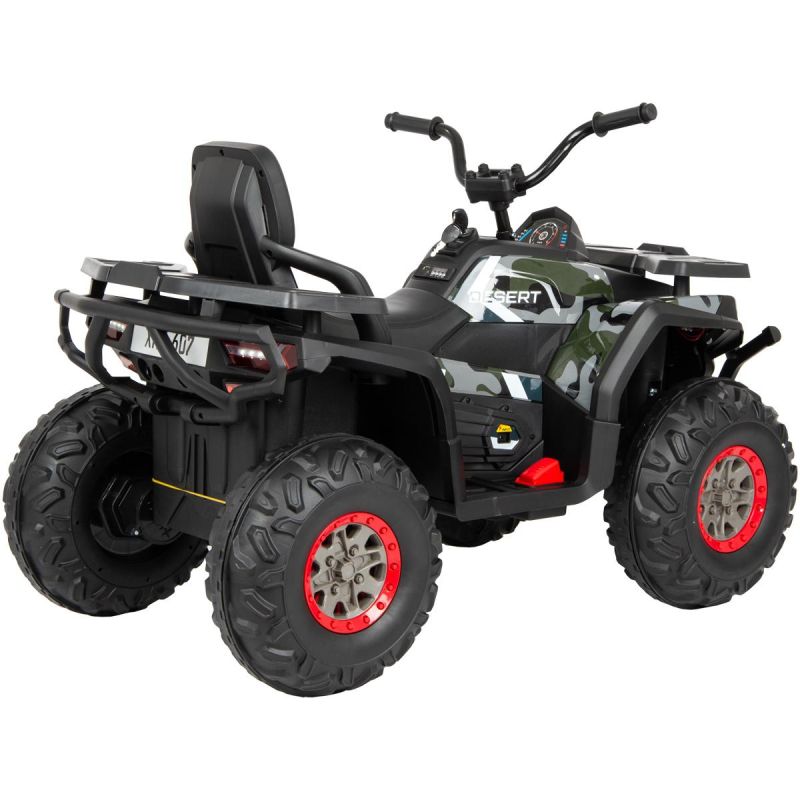 Enero Battery-Powered Quad Car Traper Military toys