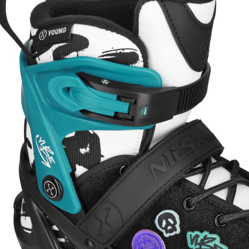 Na2053a Vibe Turquoise Roller Skates Size M (37-40) Nils Extreme türkiz görkorcsolya