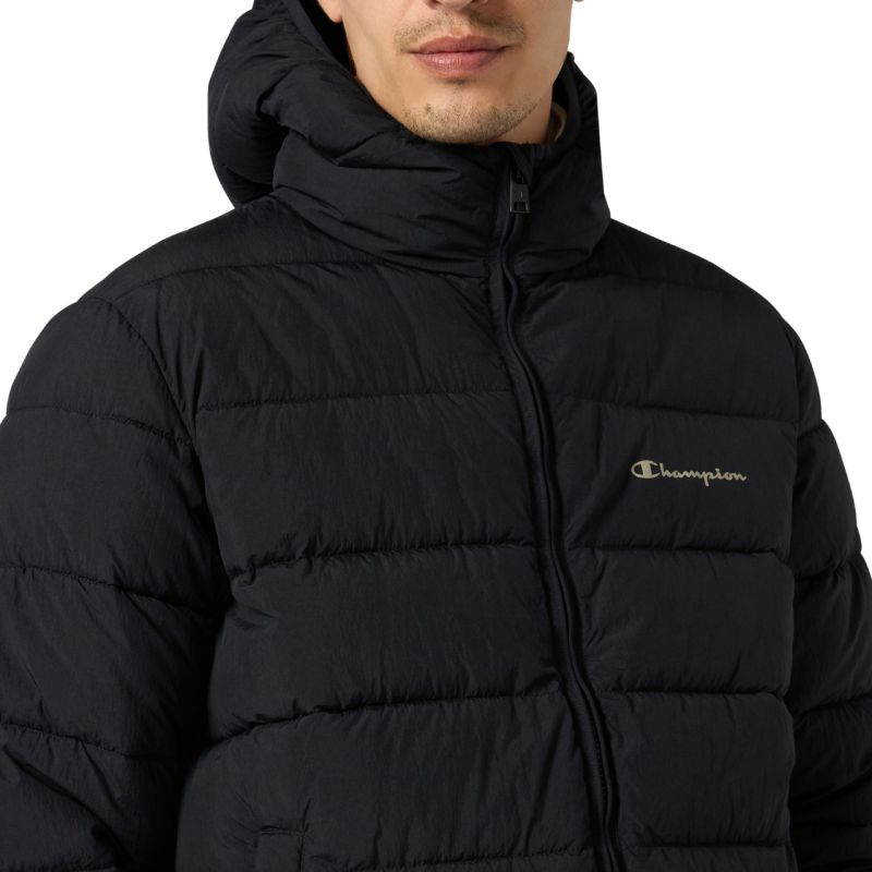 Men's Champion Hooded Jacket Black 221548 KK001