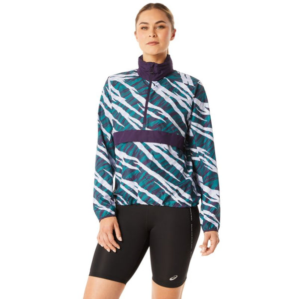 Asics Wild Camo Anorak Jacket W 2012C495-500 Kabát