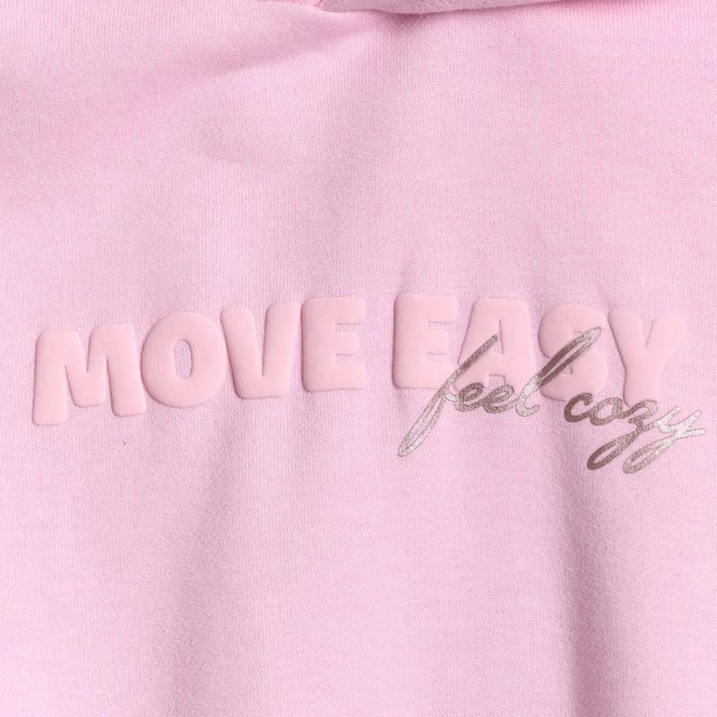 4F Women's sweatshirt F2175 light 56S rózsaszín kapucnis pulóver 4FWSS26TSWSF217556S