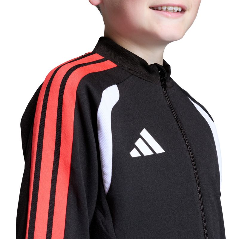 adidas Tiro 26 Competition Training Kids' Sweatshirt Black, White, and Red KC3791 116 cm pulóver