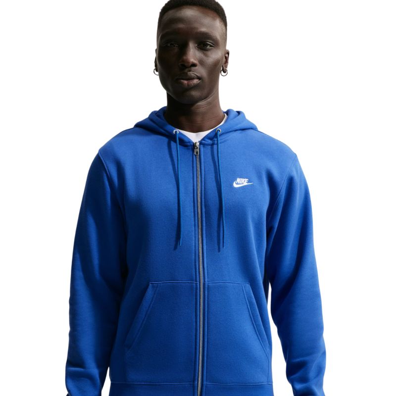 Nike Club BB FZ Hoodie Men's kék kapucnis pulóver