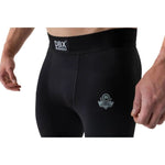 DBX Bushido Long black training leggings - CSL - fekete training equipment