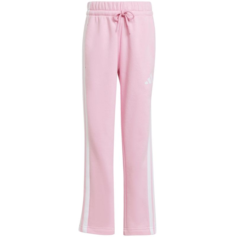 adidas Seasonal Essentials Tiberio 3-Stripes Fleece Tracksuit for Kids Pink JI6206 General
