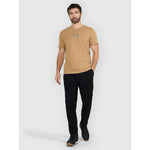 Men's regular printed T-shirt 4F 4FRAW25TTSHM3377-83S póló