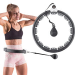 HMS HHW06 Hula Hoop with Studs, Weight and Counter, Black fekete póló 17-44-562