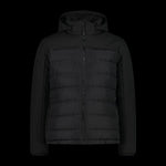 CMP men's winter with hood, sports, insulated, black ( ) fekete dzseki