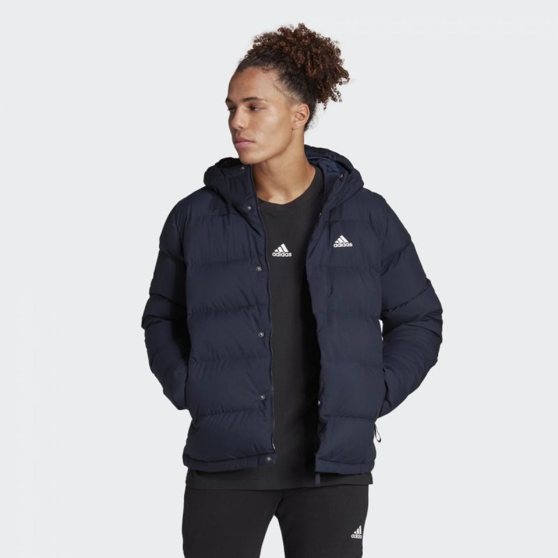 adidas Jacket adidas Helionic Hooded Down Jacket M HG8750 Kabát