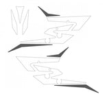 TEMPISH Hero mask sticker set czarny sets