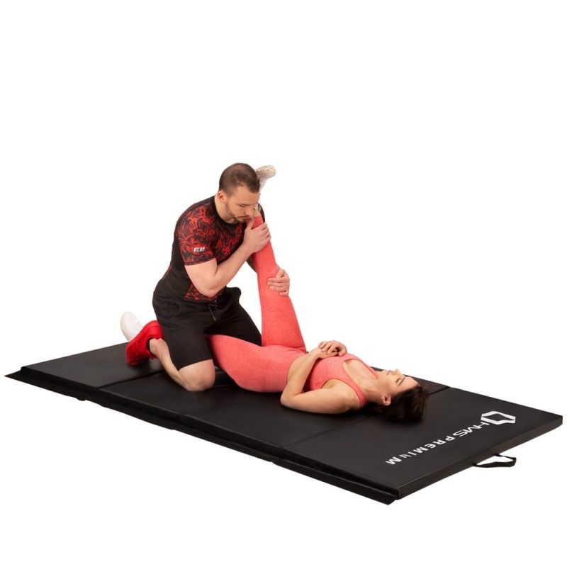 HMS Folding gymnastics mattress black MGS01 fekete kiegészítő 17-44-284