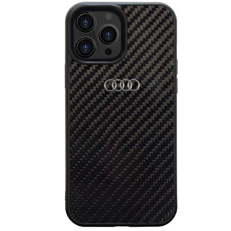 Audi Carbon Fiber iPhone 14 Pro Max 6.7" /black hardcase AU-TPUPCIP14PM-R8/D2-BK fekete utcai cipő
