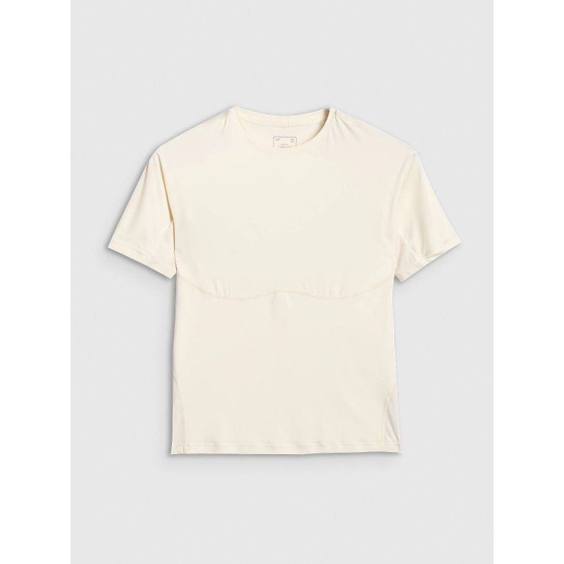 Women's quick-drying slim training T-shirt 4F 4FWAW25TFTSF1518-12S póló