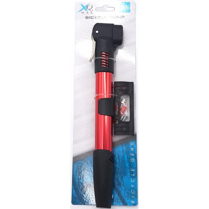 MINI Alu Xqmax Red Bicycle Pump piros pumpa GSP-510259