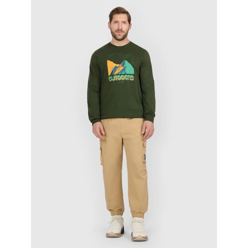 Men's casual cargo 4F 4FRAW25TTROM1690-83S nadrág