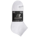 Skechers 5pk Unisex 1/2 Terry Qtr Crew White