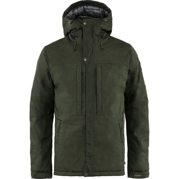Fjällräven Skogsö Padded Jacket M men's winter jacket with hood, insulated, green (F82279-662) General