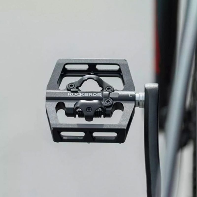 Rockbros PD15-BK Aluminum Alloy Bicycle Pedal Set - Black fekete sets 304004-157397