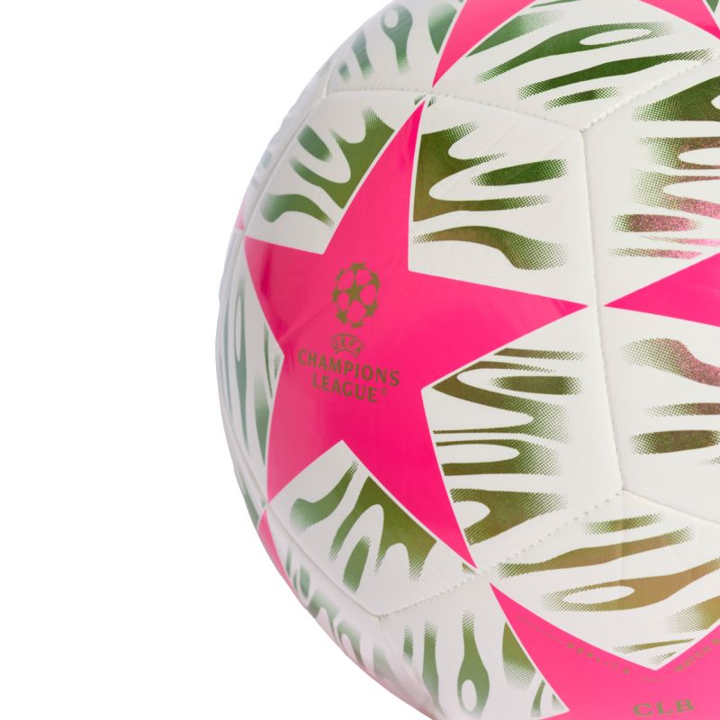 Adidas UCL 25/26 Final Club Pink-White-Green zöld labda JX9094