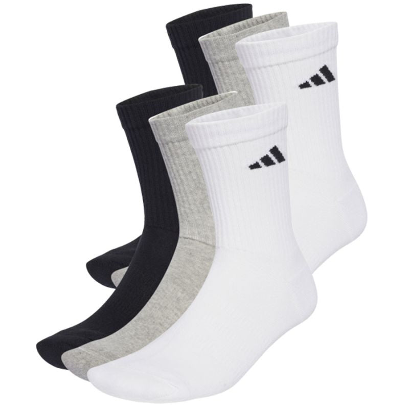 adidas Cushioned Crew 6PP Socks JW6008 zokni