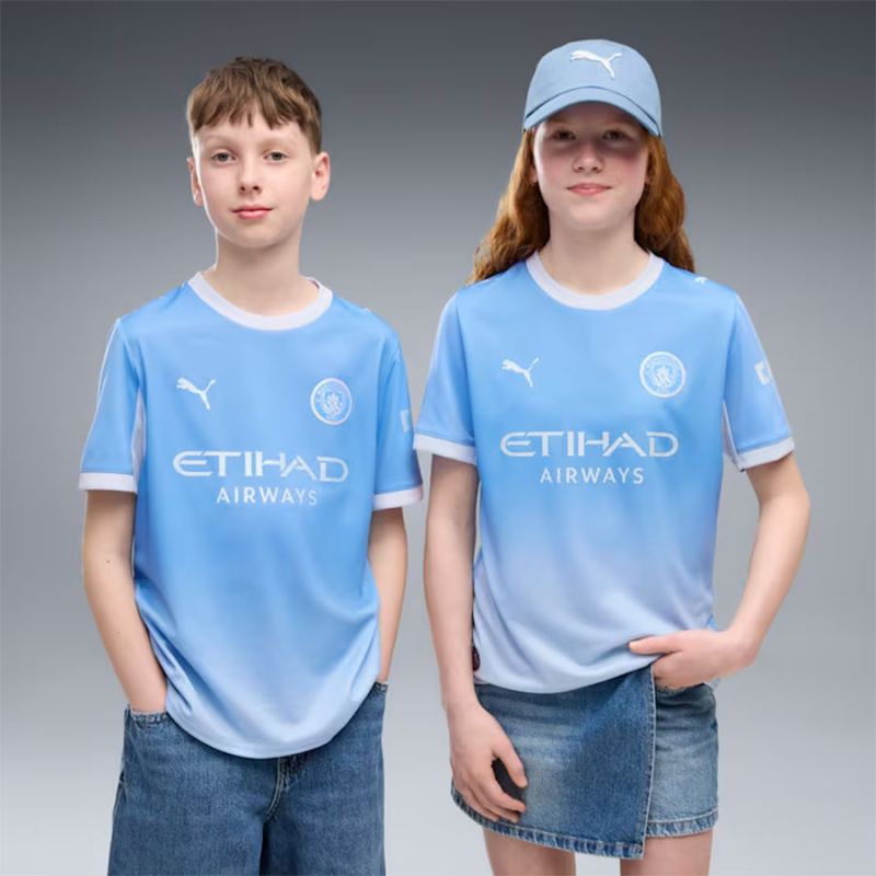 Puma Manchester City 2026/27 Home JSY Replica Jr Jersey