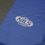 NILS CAMP NC4349 Self-Inflating Mat with Pillow Blue-Gray