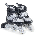 Enero Pro Roller Skates-Roller Skates-Ice Skating 4in1 Led 26-29 Gray szürke skates, roller skates