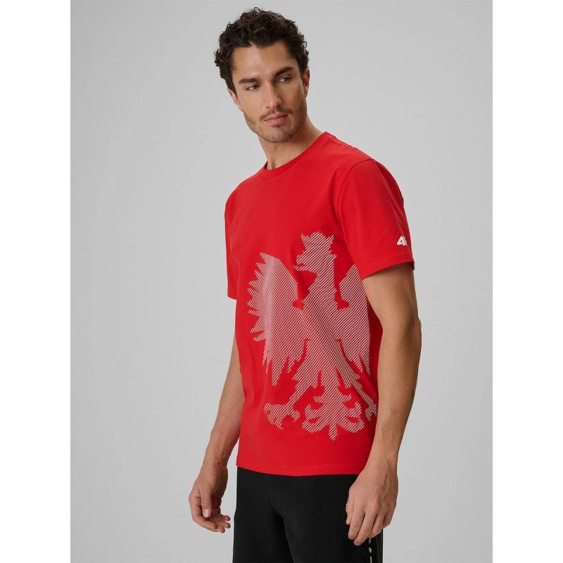 4F Men's cotton fan T-shirt póló