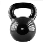 HMS Cast iron kettlebell with vinyl coating black KNV28 fekete fejpánt 17-64-067