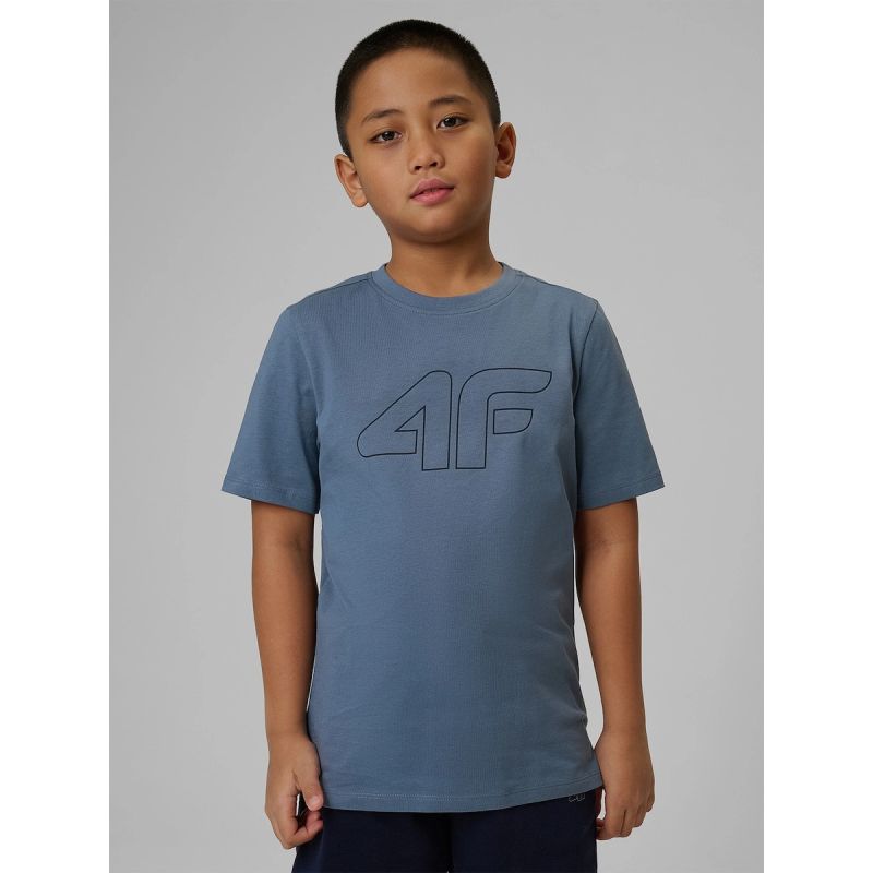 4F Boy's regular printed T-shirt shirts