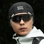 Rockbros M016 Winter Windproof Cycling Cap Size 54-61 cm - Black fekete hats