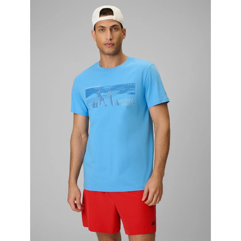 4F Men's reagular printed T-shirt 3xl póló