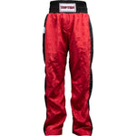 TOP TEN SKBP-TT CLASSIC kickboxing (WAKO APPROVED new) czarno - czerwone+xxxxs nadrág