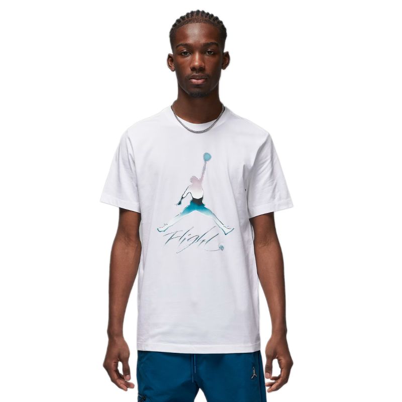 AIR Jordan Men's Graphic Crew Flight Tee white - fehér póló