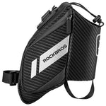 Rockbros C32BK saddle bag 1.5 l with water bottle pocket - black fekete water bottles, training equipment, bags