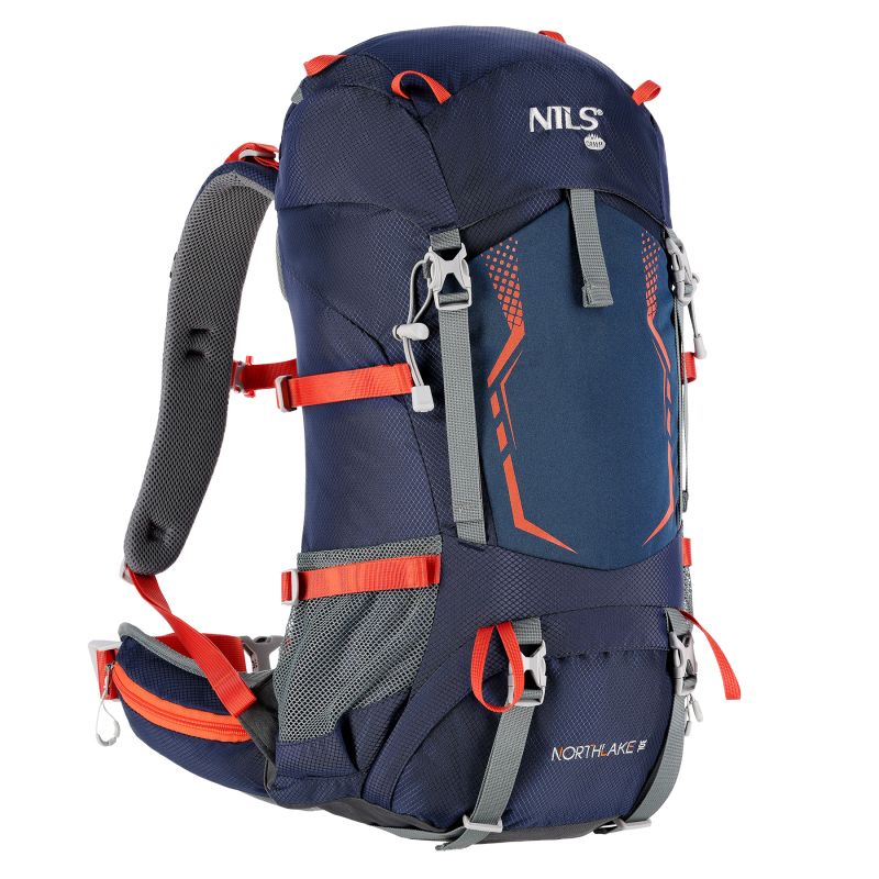 Nc1993 Northlake Navy Blue Tourist Backpack 30l+10 Nils Camp sötétkék hátizsák