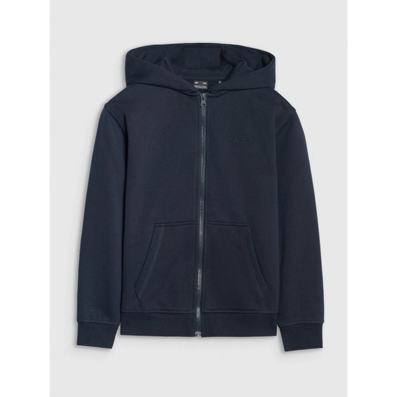Boy's zip-up hooded sweatshirt 4F 4FJRMM00TSWSM2481-31S kapucnis pulóver